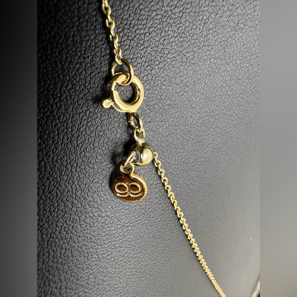 NWOT GORJANA COLLETTE CIRCLE
ADJUSTABLE Gold Hammered Texture Pendant Necklace - Picture 2 of 6